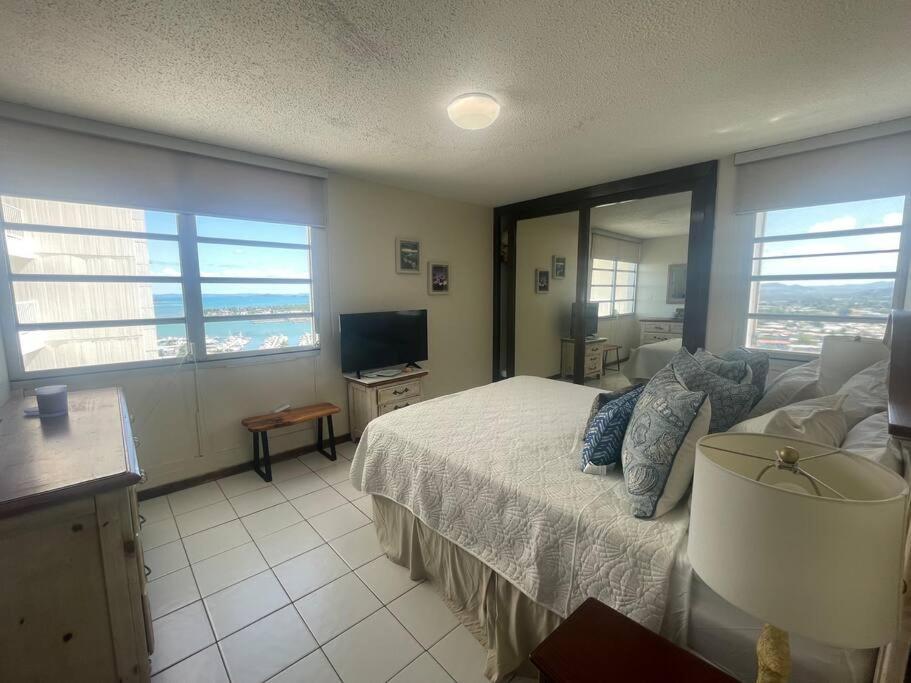 Ocean View 2 Bed 1 Bath 2 Parkings & Pool @ Dos Marinas Fajardo Apartment Exterior photo